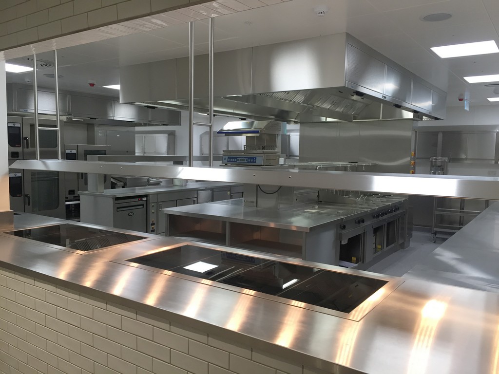 Ceramic Hot Food Display Counters Commercial Hot Plates Counterline