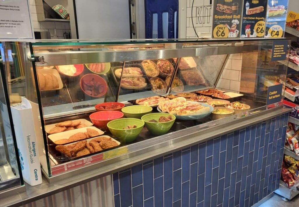 heated display cabinets